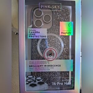 Pink Sky Kaleidoscope iPhone 14 Pro Max Case